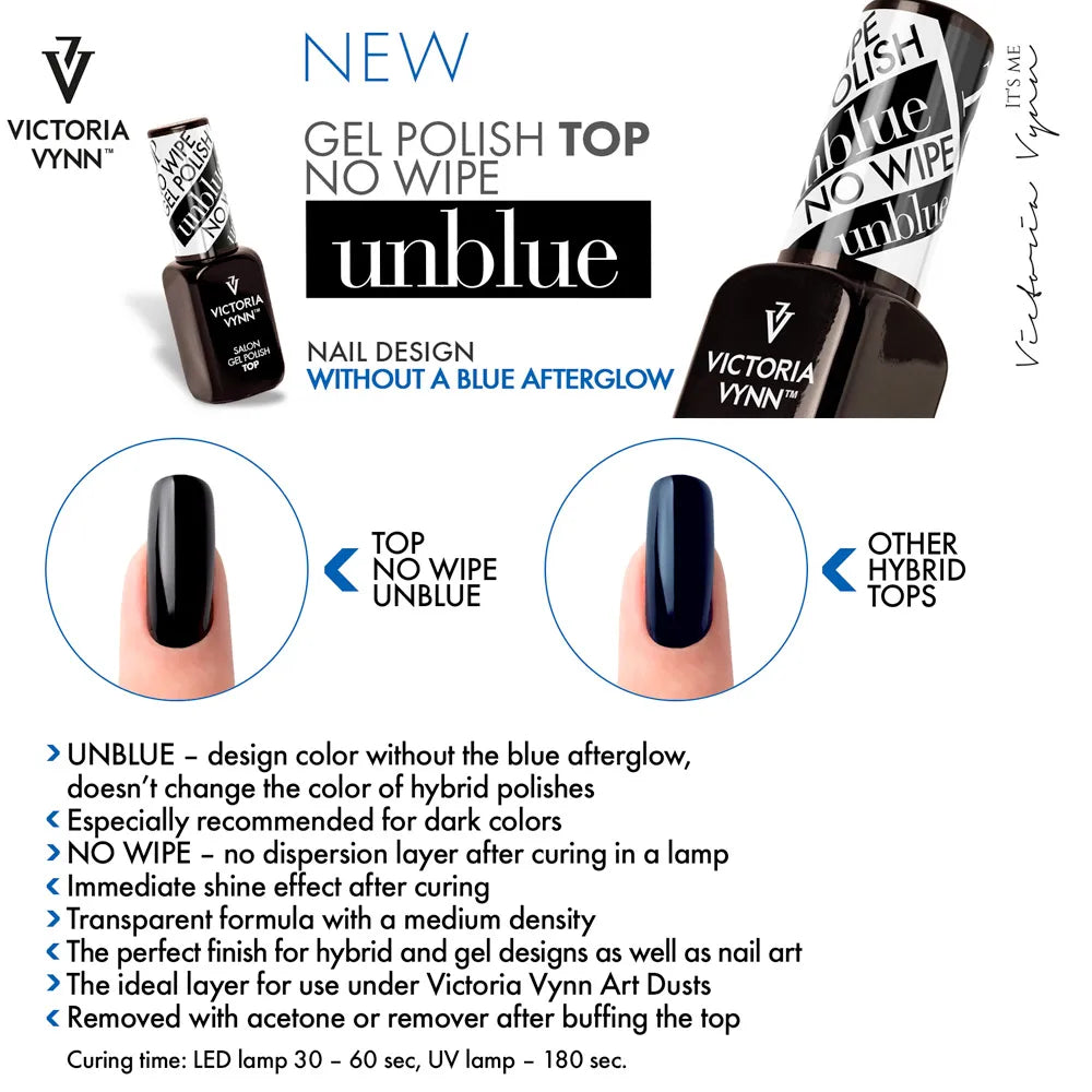 Top coat ''unblue'' - NO WIPE