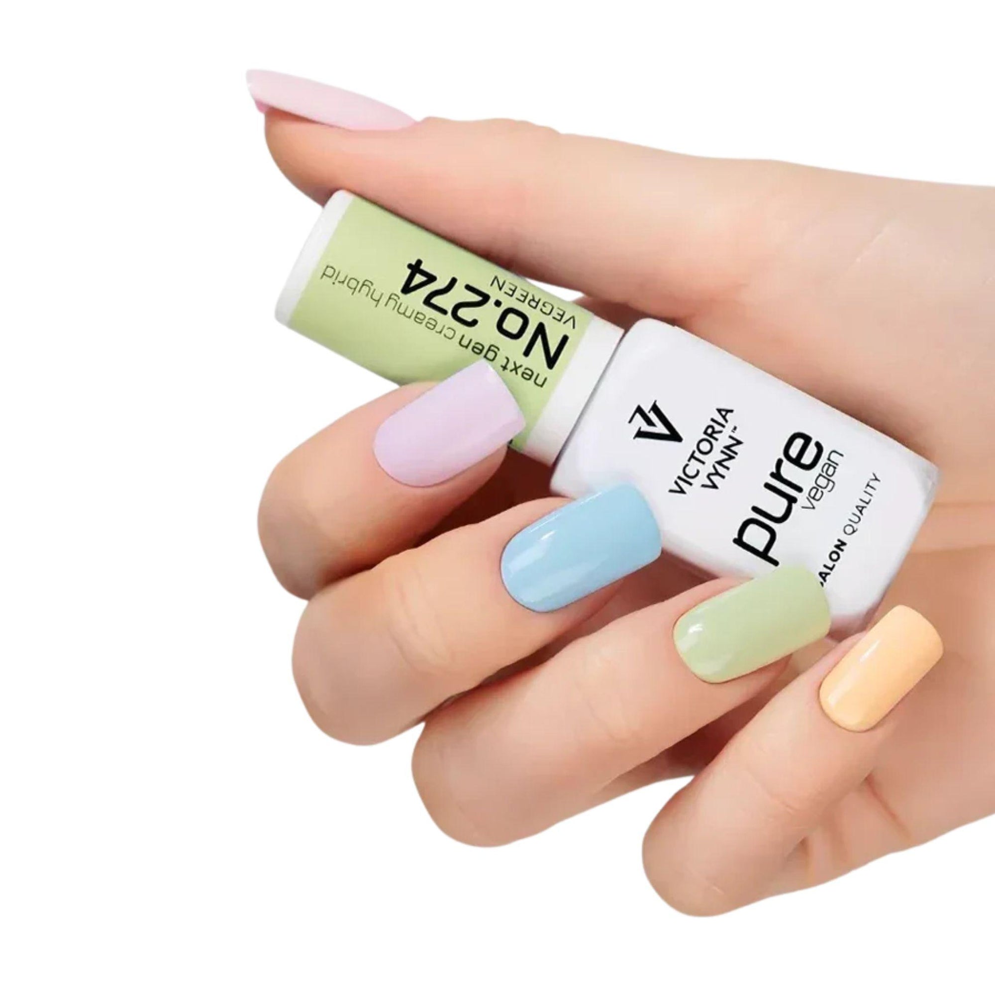 couleur printemps ongles bleu