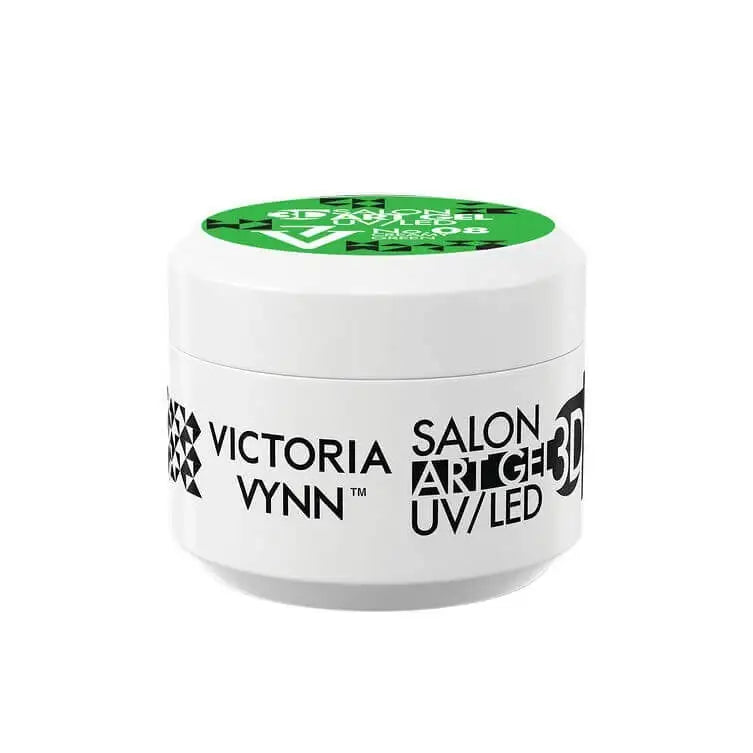 Salon Nail Art Gel 3D UV/LED Creamy Vert/ Green