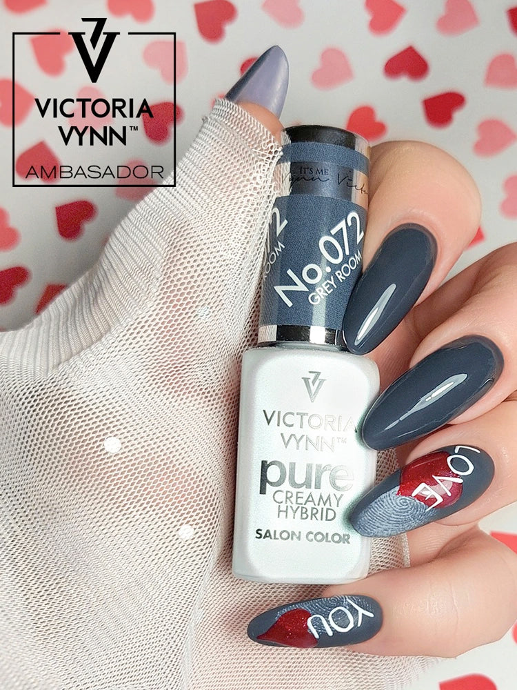 Pure Creamy Hybrid Gel Polish No. 072 Grey Room