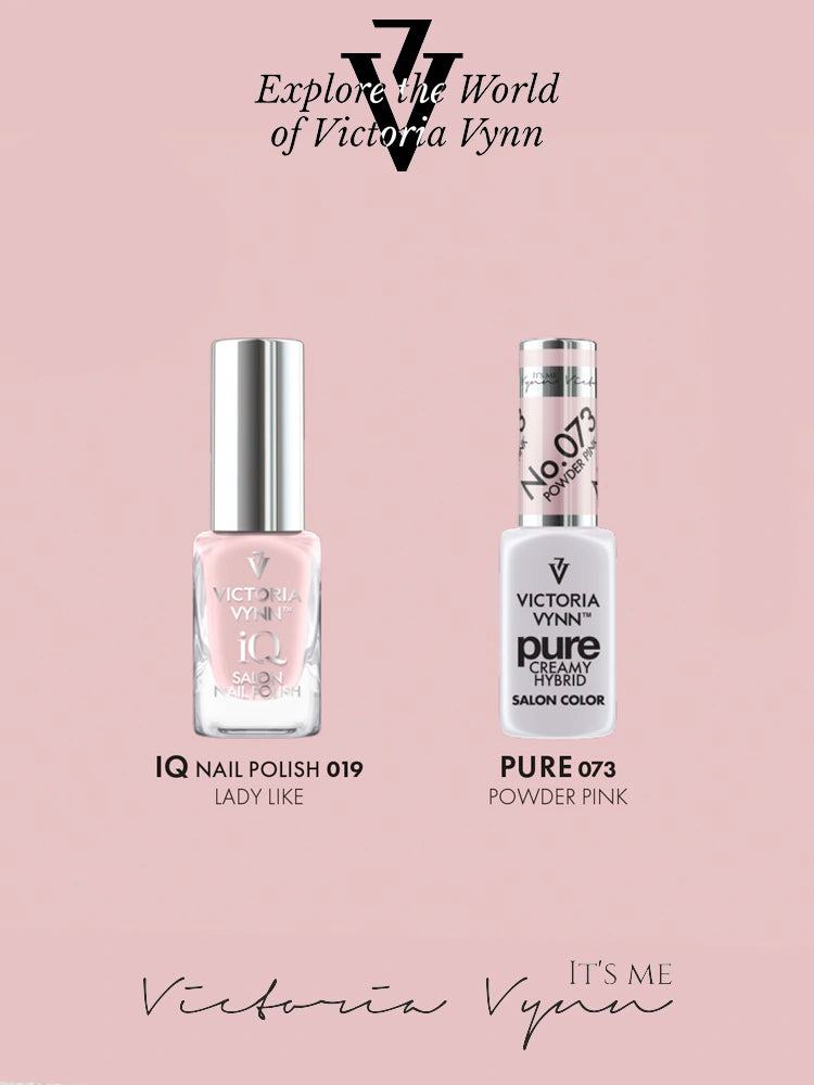 Pure Creamy Hybrid Gel Polish No. 073 Powder Pink