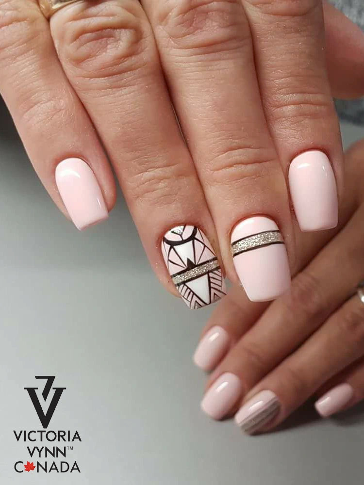 Gel Polish Hybride Crémeux Pur n° 073 Rose Poudré