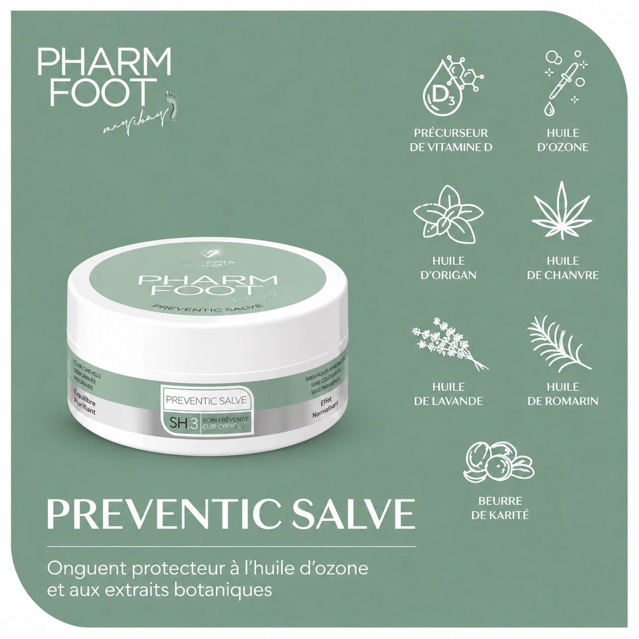 Pharm Foot Cream – Karité & Huiles Végétales 75 ml | Victoria Vynn