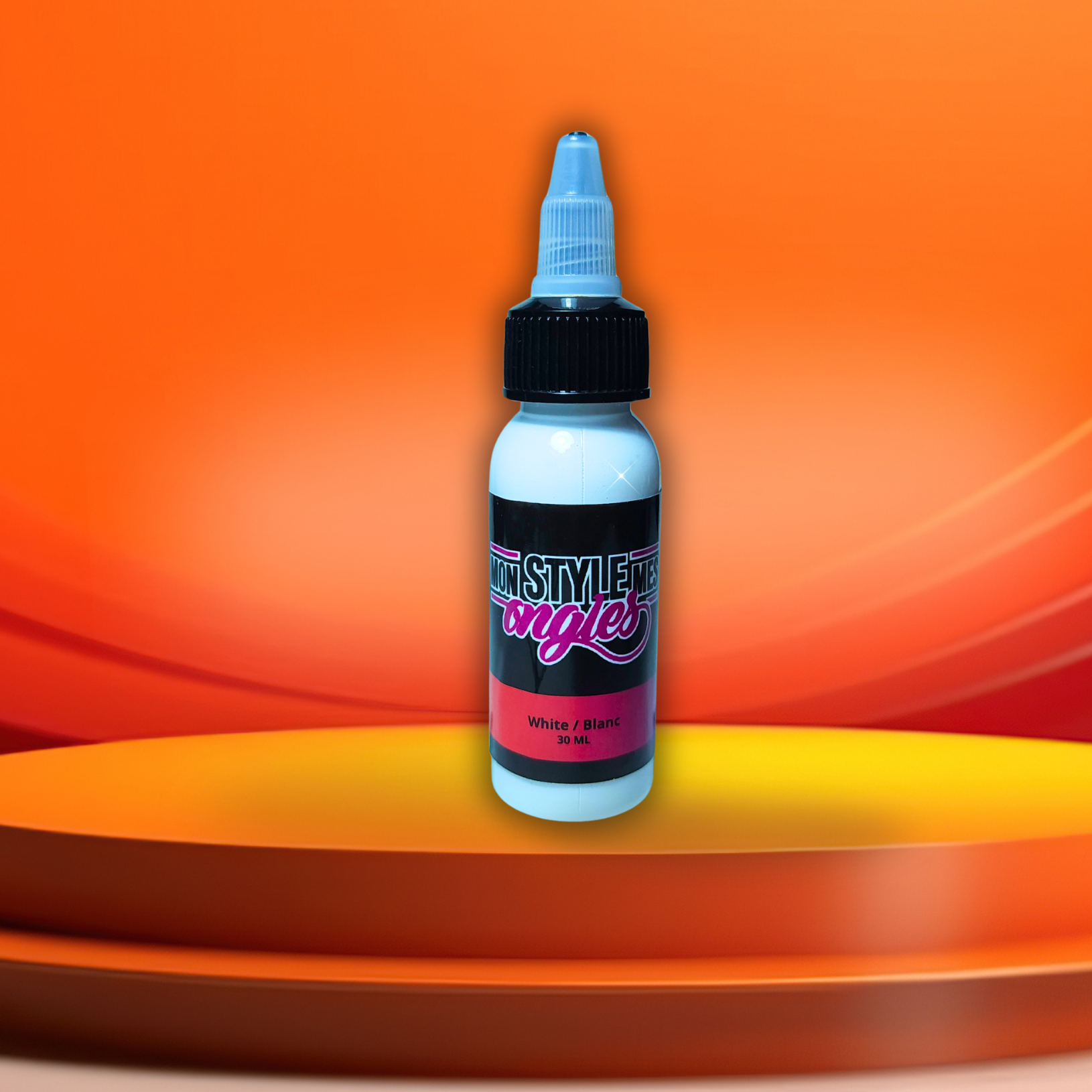 Peinture Airbrush Blanche - pour ongle prête à l'emploie et ultra pigmenté- Mon Style Mes Ongles