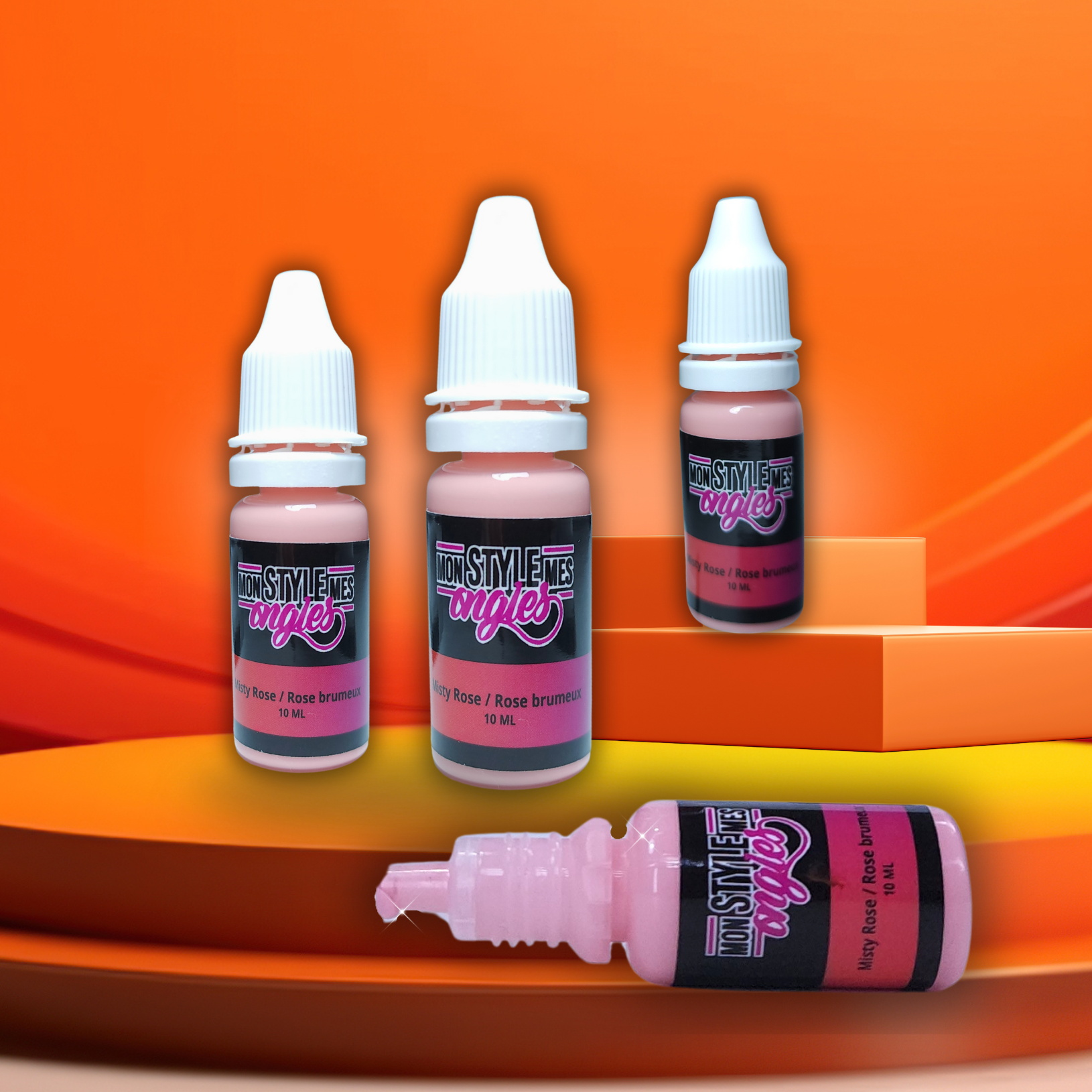 Ensemble complet – 15 couleurs de peinture Airbrush MSMO (10 ml) – ultra pigmentées, prêtes à l’emploi