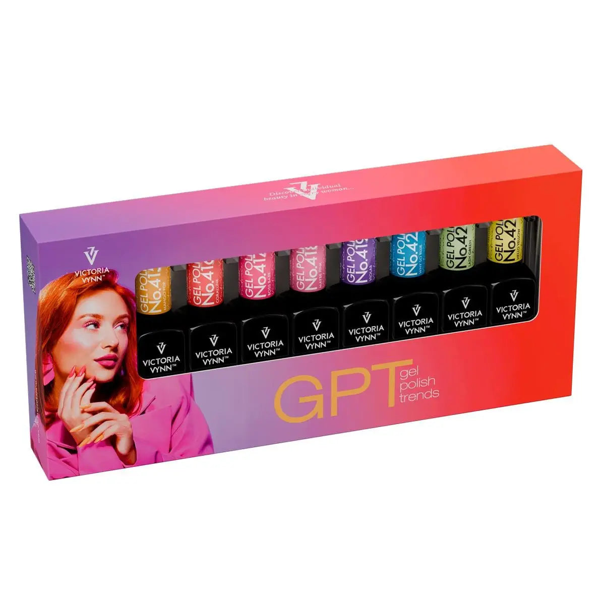 Coffret 8 vernis gel Victoria Vynn – couleurs tendances pour manucure professionnelle, offert par Mon Style Mes Ongles