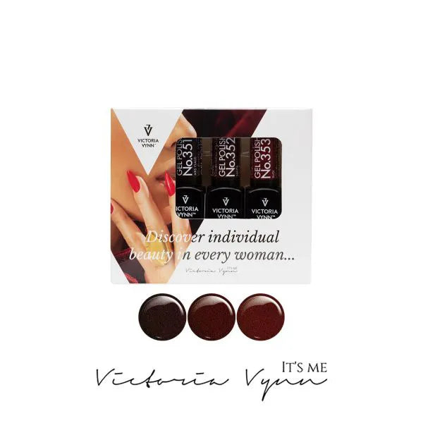 Victoria VYNN 3 Pack Christmas Gel Polish Collection