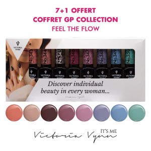 Victoria VYNN 8 Pack Promo Set Salon Gel Polish Feel the Flow ( polish# 344 à 350+ top)