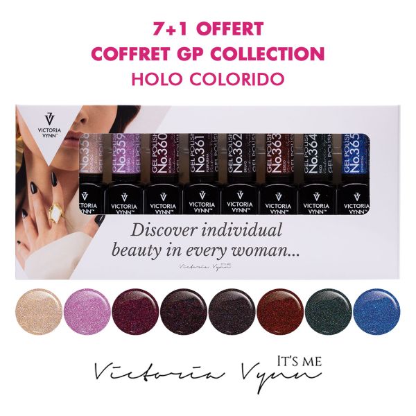 collection HOLO COLORIDO - 8 pack