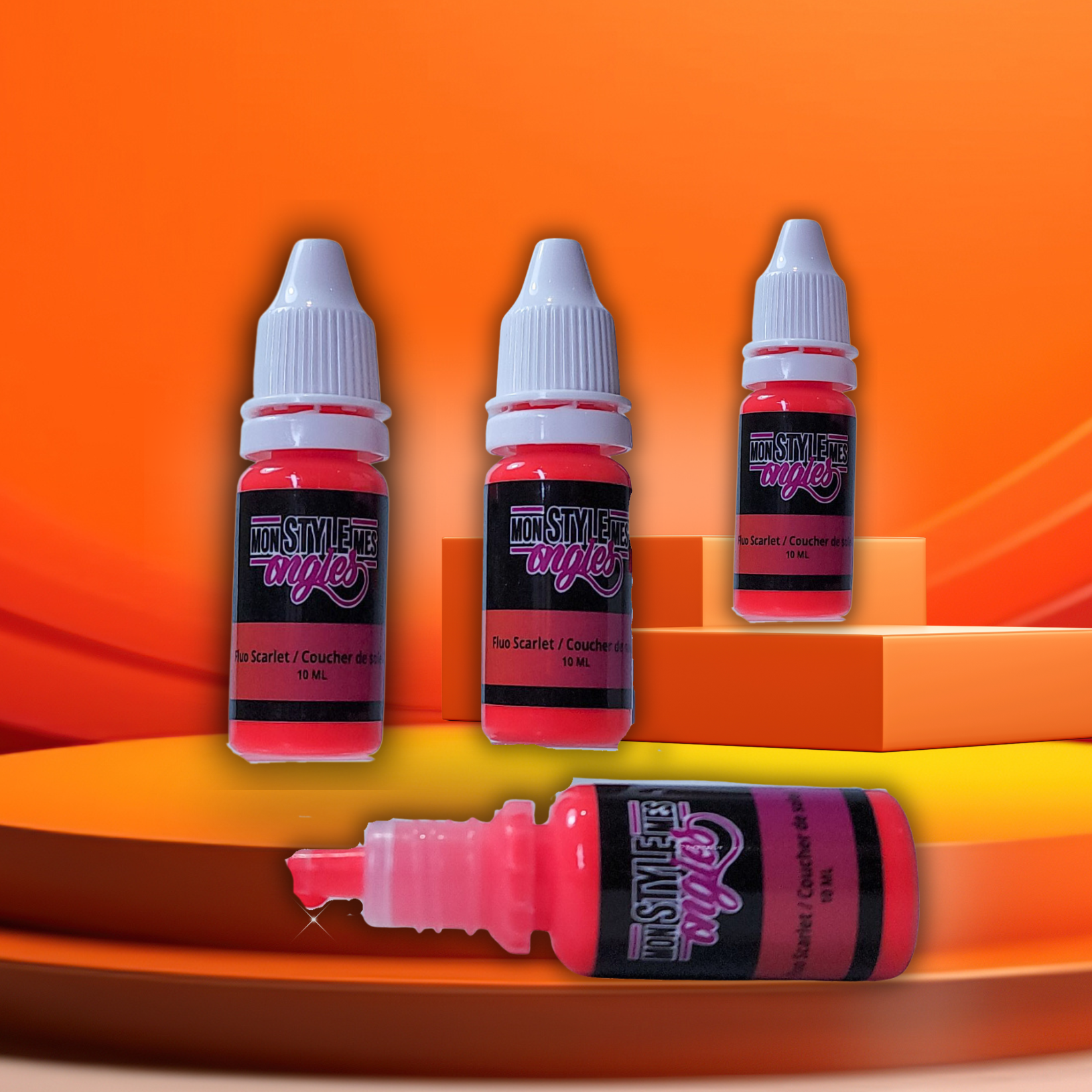 Ensemble complet – 15 couleurs de peinture Airbrush MSMO (10 ml) – ultra pigmentées, prêtes à l’emploi