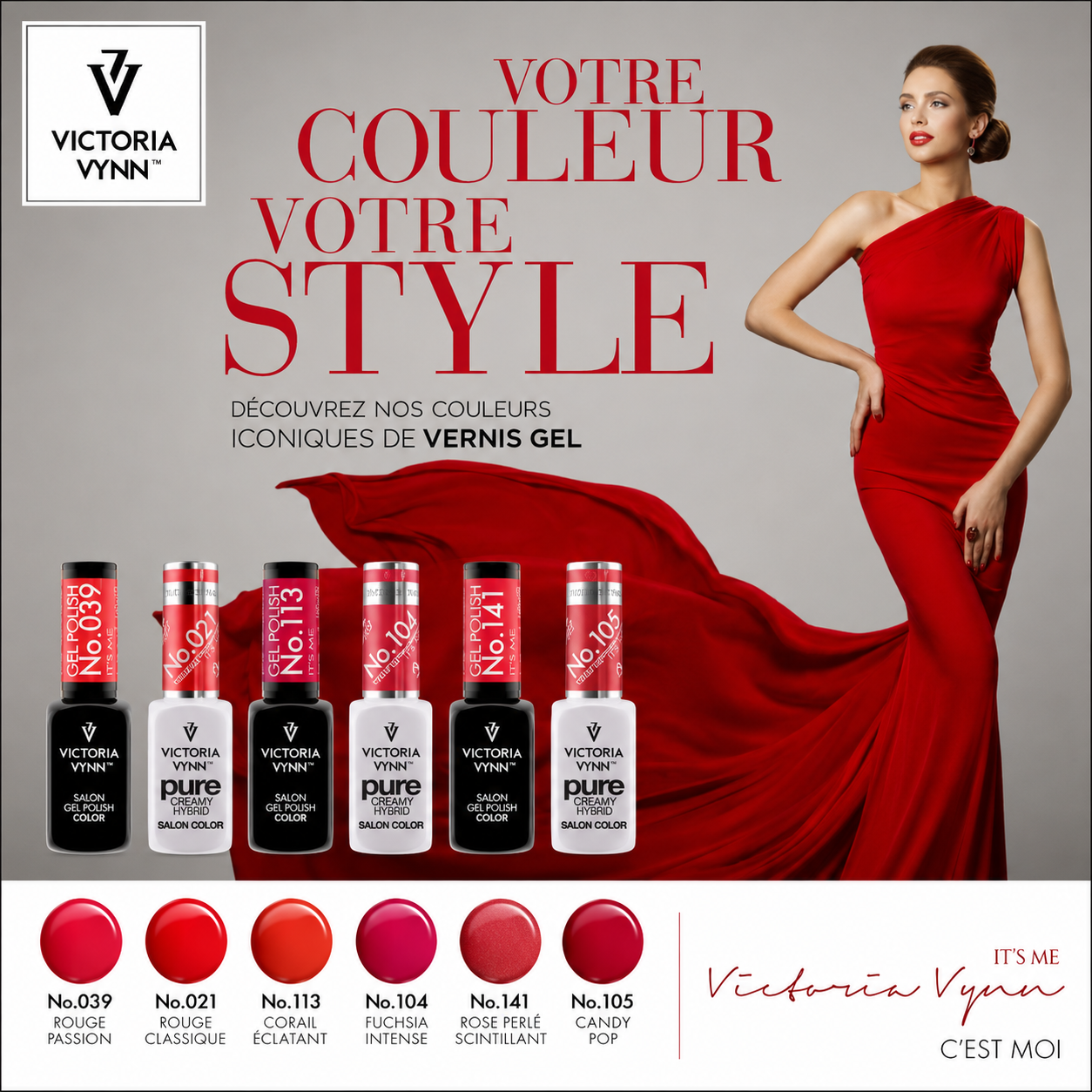 Vernis Gel No. 021 – Exemplary Red | Victoria Vynn