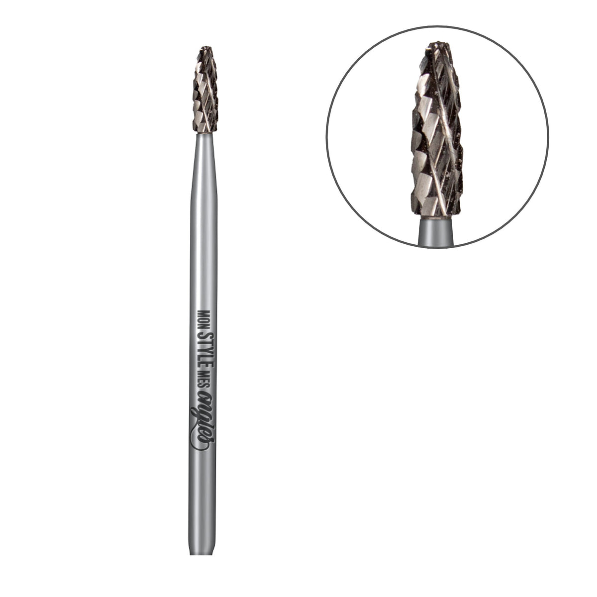 Bijou (retrait de bijoux) – vue complète avec zoom sur la tête de l'embout | Mon Style Mes Ongles