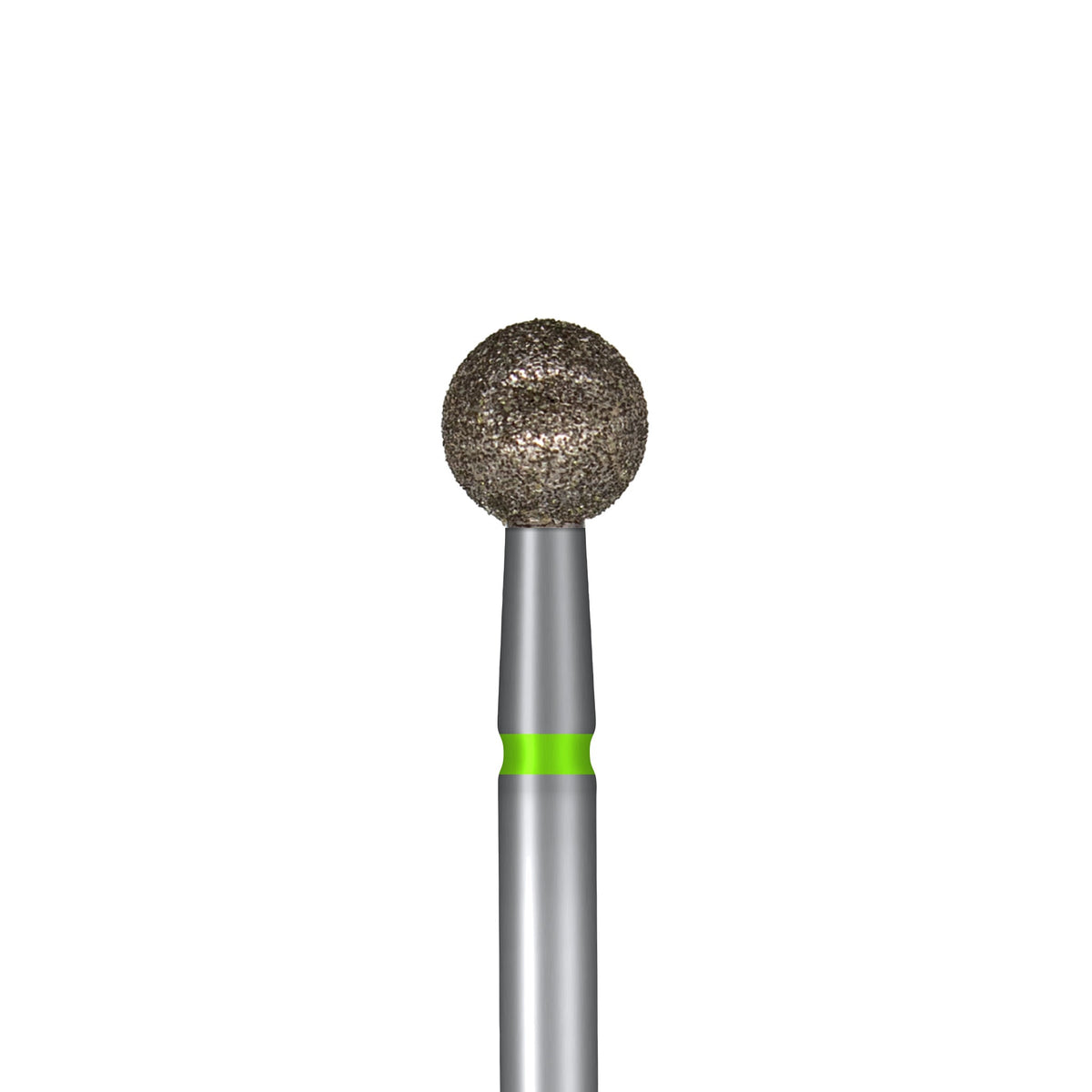 Boule verte 5.0 – gros plan du grain diamant, du col et de la bague colorée | Mon Style Mes Ongles