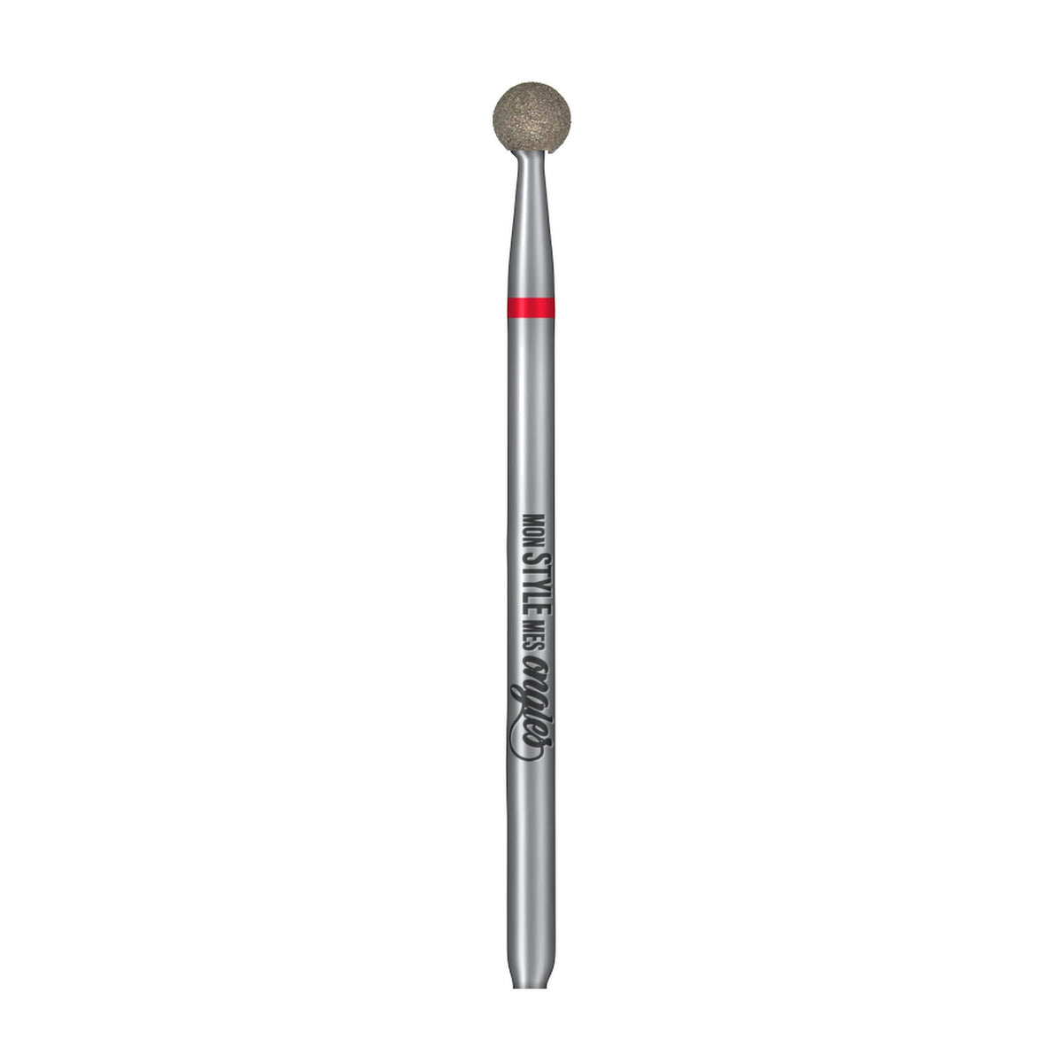 Mini boule rouge 3.0 – embout pour lime électrique à ongles | Mon Style Mes Ongles pour manucure seche, soins des cuticules