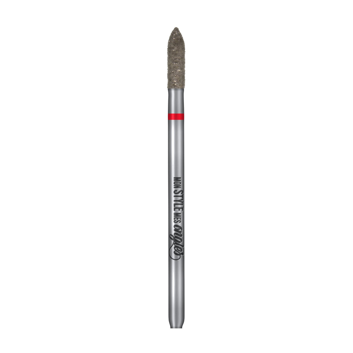 Torpille rouge grain fin – embout pour lime électrique à ongles | Mon Style Mes Ongles