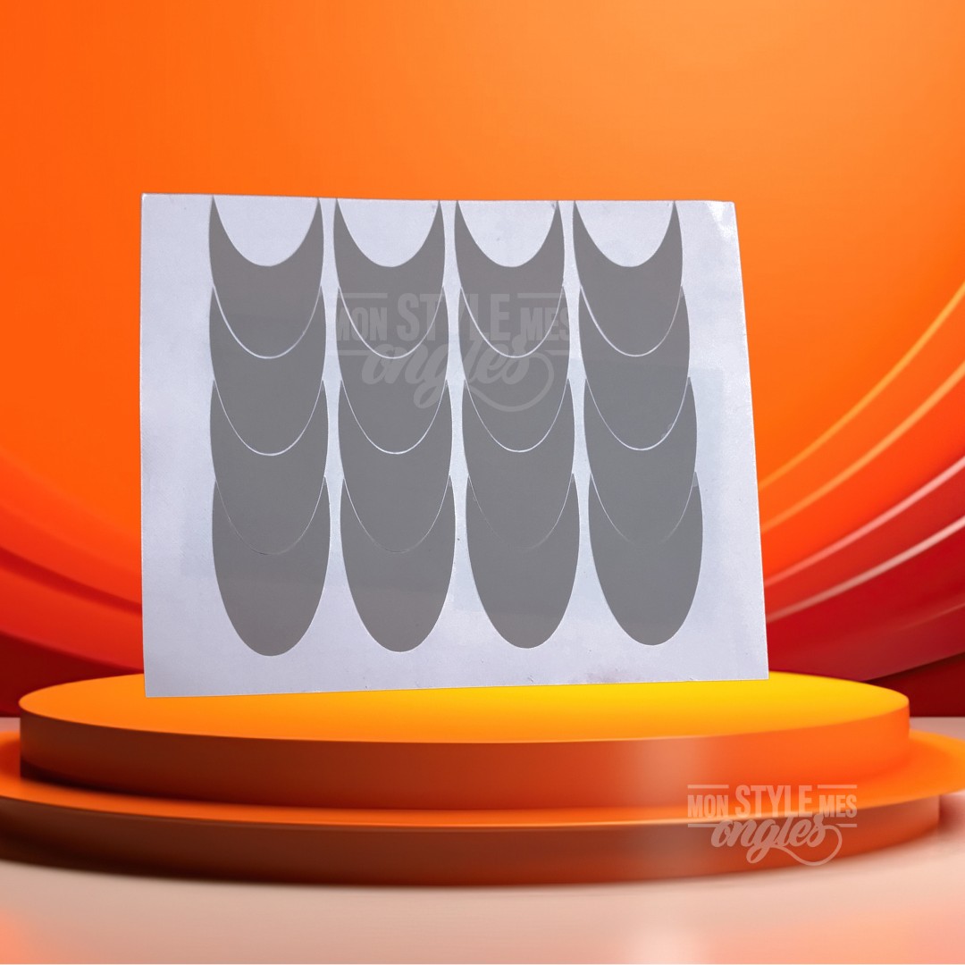 Stencil réutilisable – Motif "French Large" (Airbrush & Nail Art)