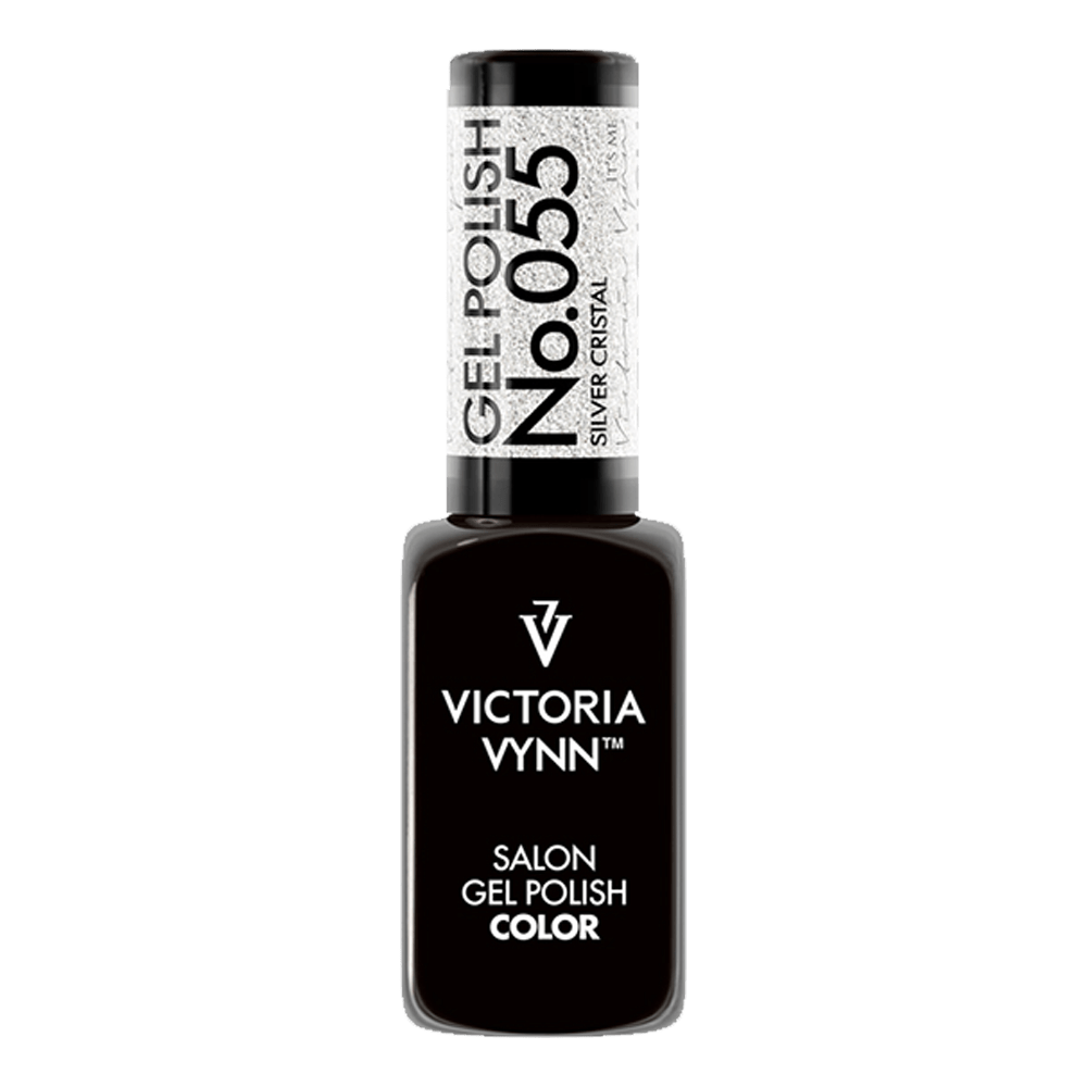 Salon Gel Polish No. 055 Silver Cristal