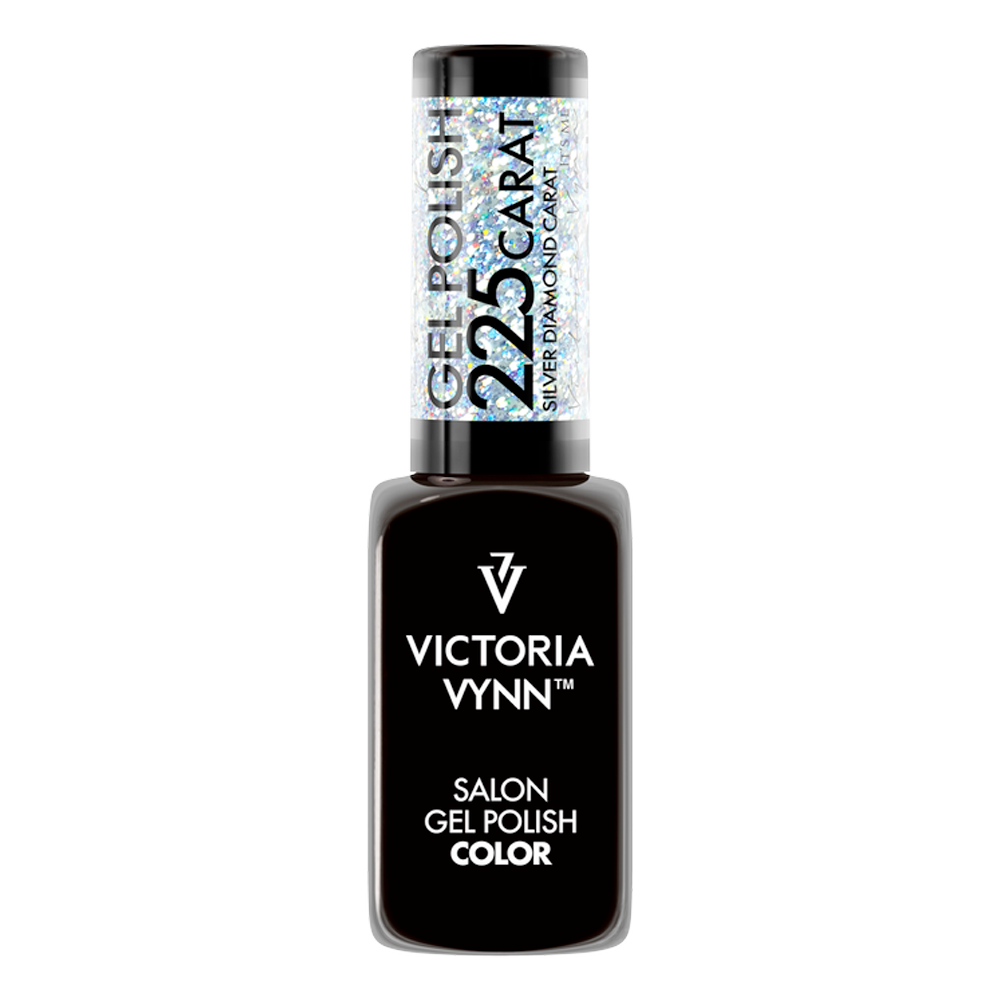 Salon Gel Polish n° 225 Carat Silver Diamond