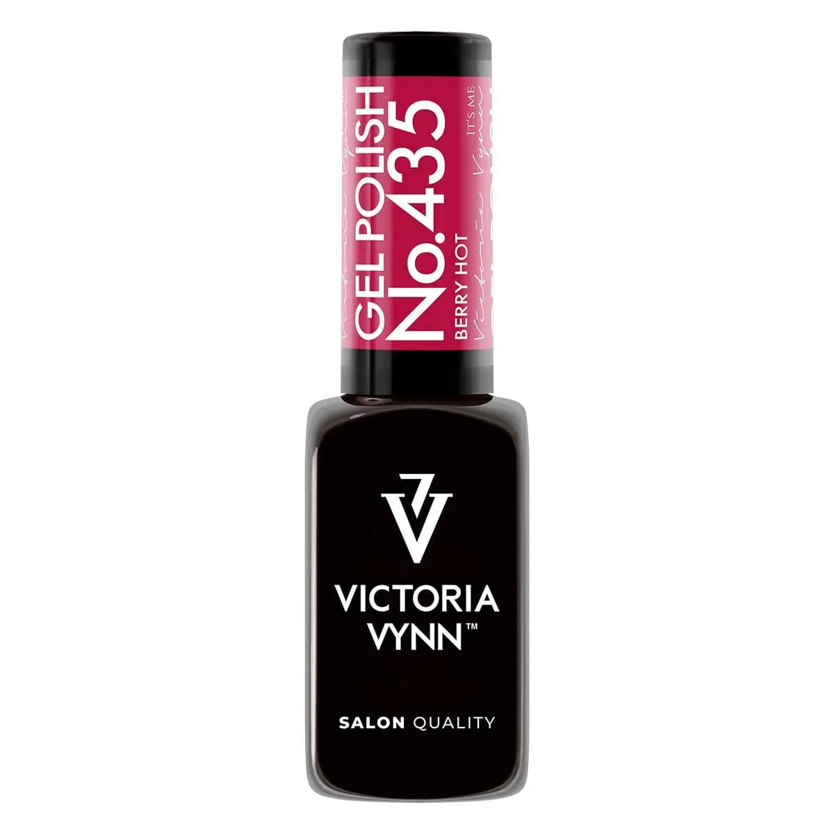 Gel Polish No.435 “Berry Hot” – Victoria VYNN | Framboise intense & ongles qui claquent