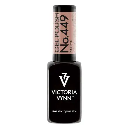 Victoria VYNN Gel Polish No. 449 Barista – vernis gel nude rosé élégant professionnel salon