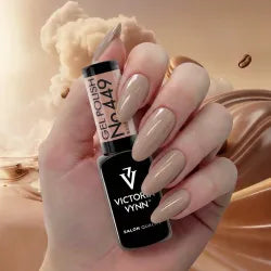 Victoria VYNN Gel Polish No. 449 Barista – vernis gel nude rosé élégant professionnel salon