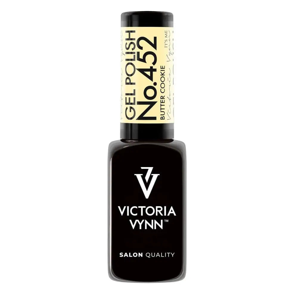 Victoria VYNN Gel Polish No. 452 Butter Cookie – vernis gel nude crème pastel doux professionnel salon