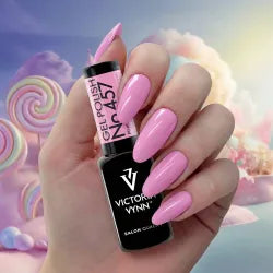 Vernis gel Victoria VYNN No. 457 Pink Praline – rose gourmand élégant | Gel polish professionnel Québec