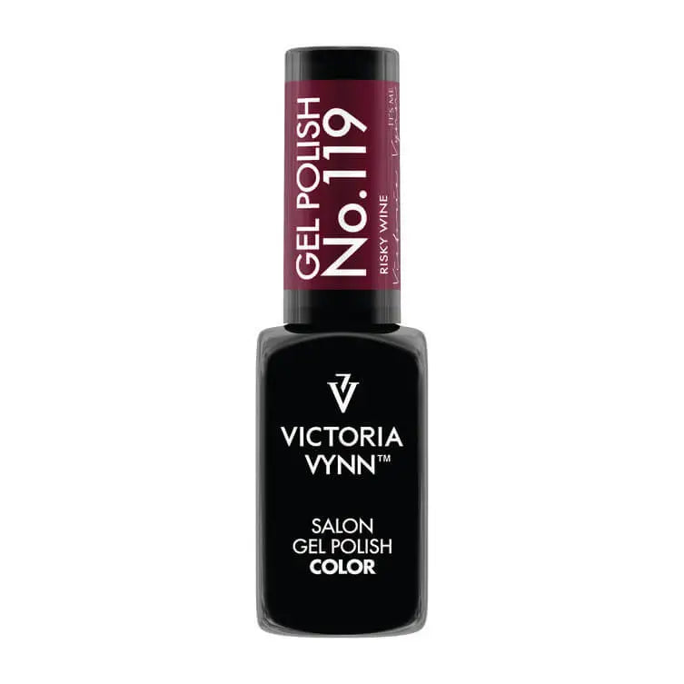 Salon Gel Polish n° 119 Risky Wine