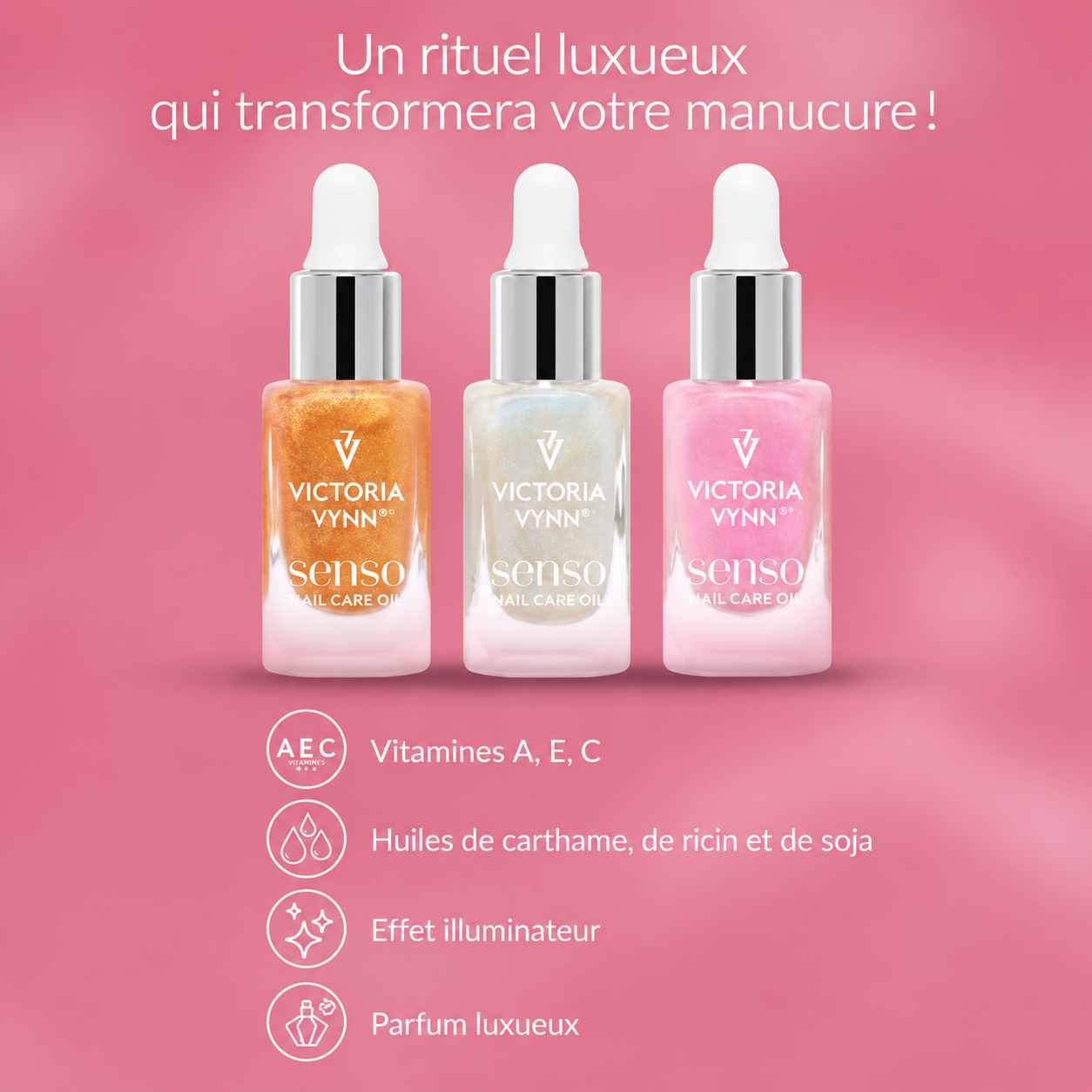 Senso Kiss Me – Huile à Cuticules | Victoria Vynn