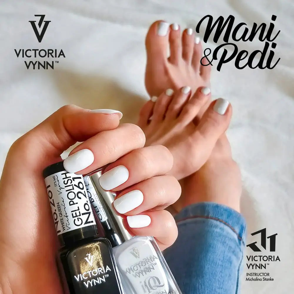 Lot de 2 vernis gel Victoria VYNN 01 + vernis à ongles iQ 01