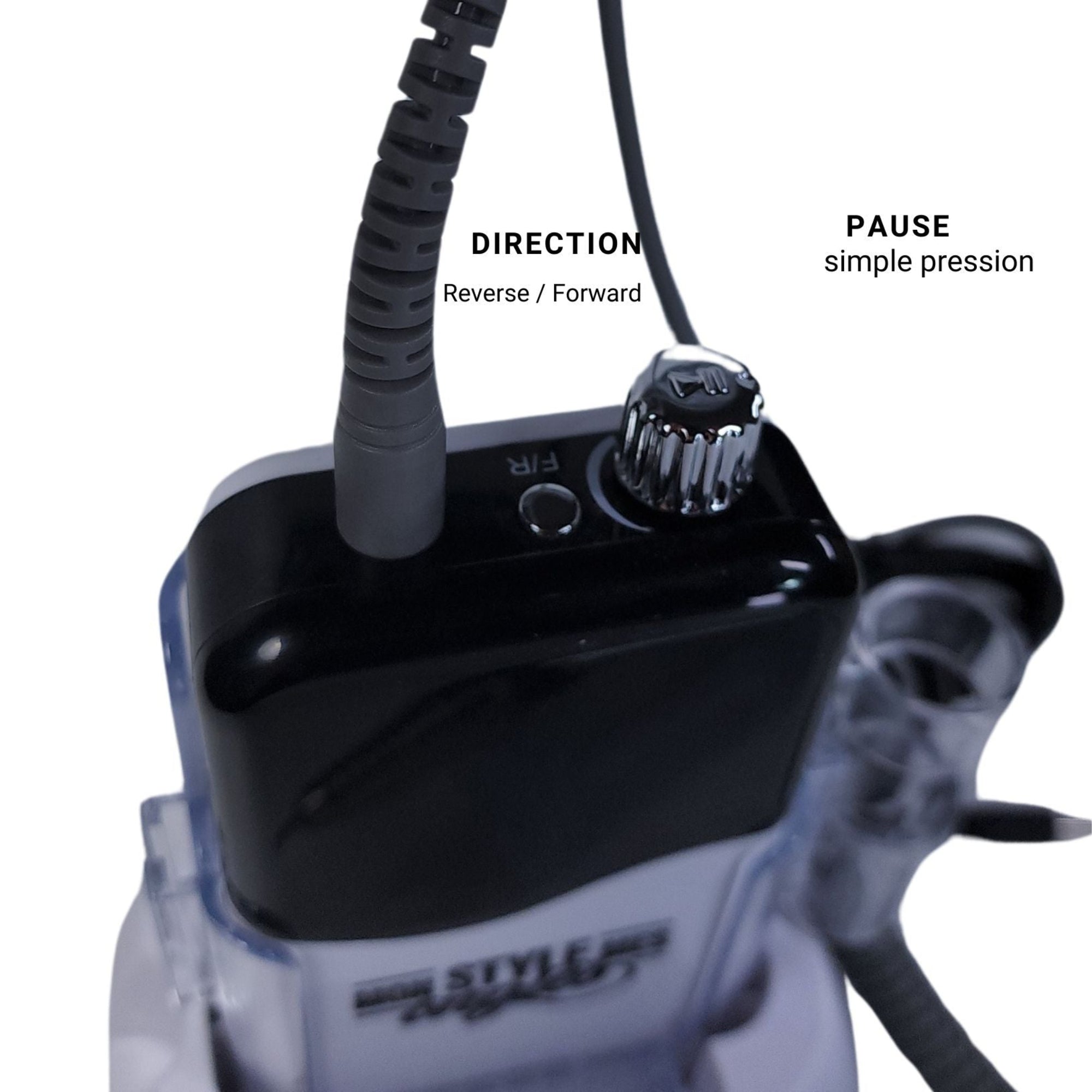Lime électrique VIBE Flow avec socle détachable – portable à la taille pour techniciennes nomades | MSMO