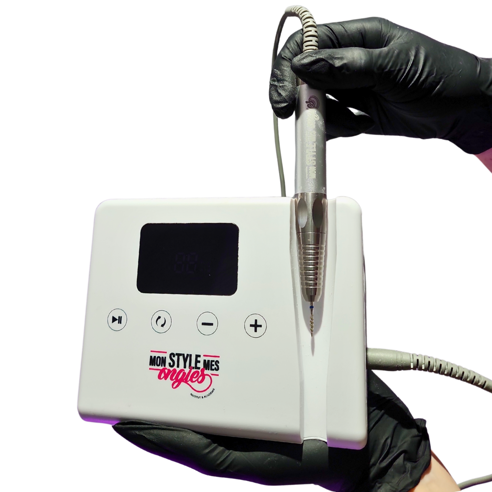 Pièce à main professionnelle lime électrique MSMO VIBE – rotation stable, précision onglerie gel et acrylique | Québec Canada