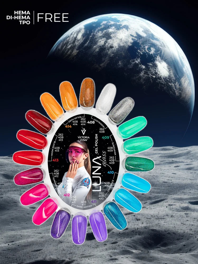 Victoria VYNN Gel Polish Glass No. 410 Deep Space