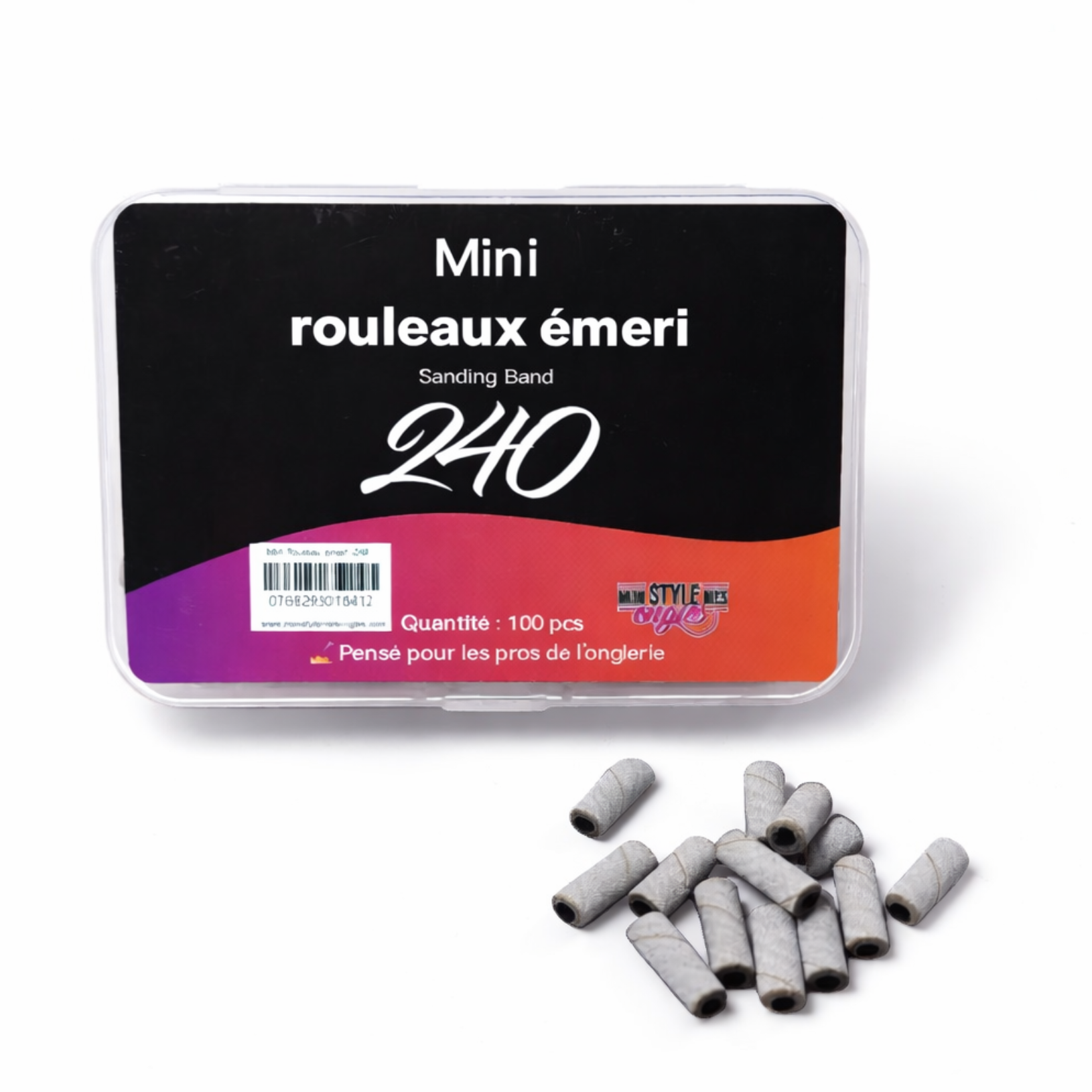 Mini rouleau émeri – Grain 240 | Finition douce & précise | MSMO