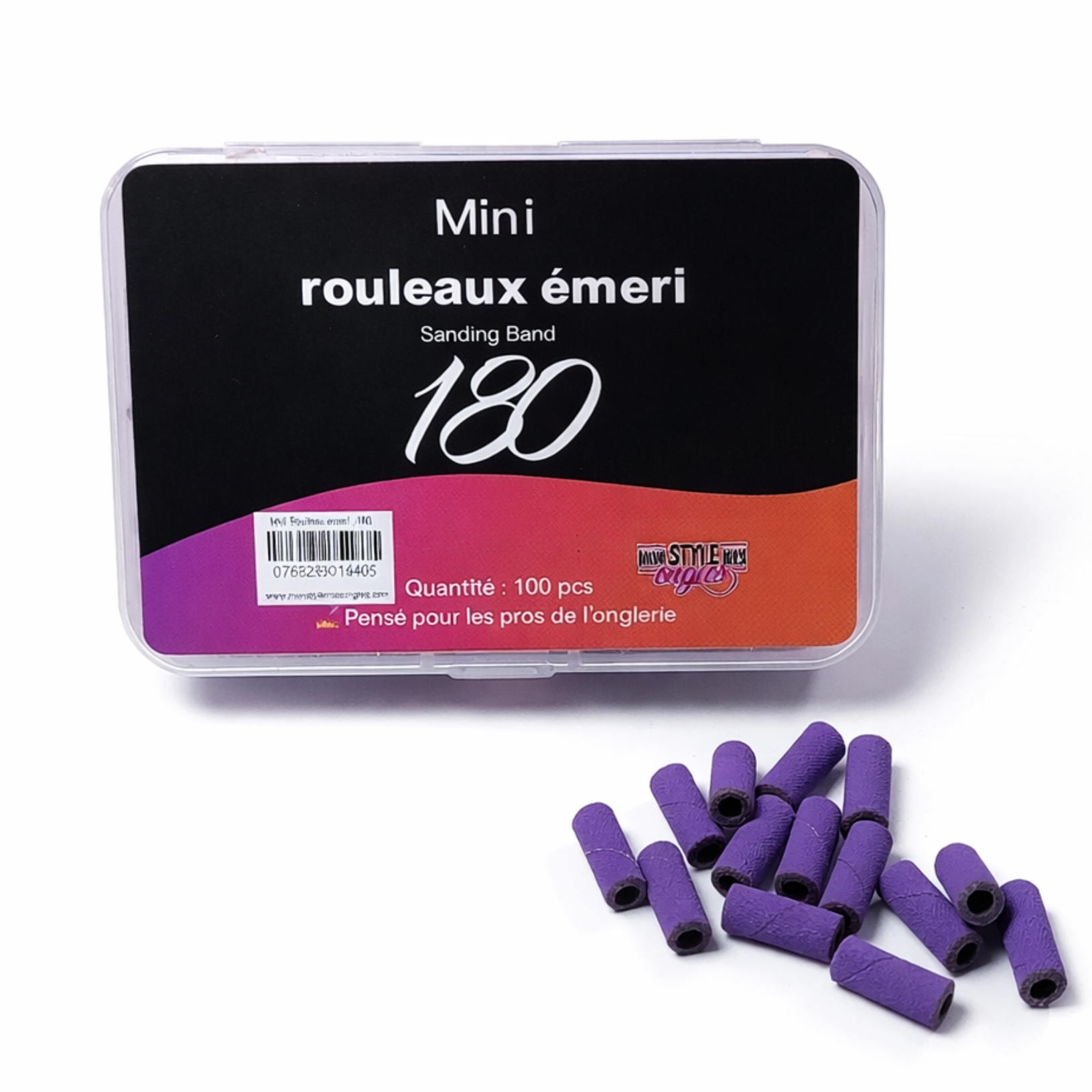 Mini rouleau émeri – Grain 180 | Pour égalisation douce & contrôle parfait | MSMO