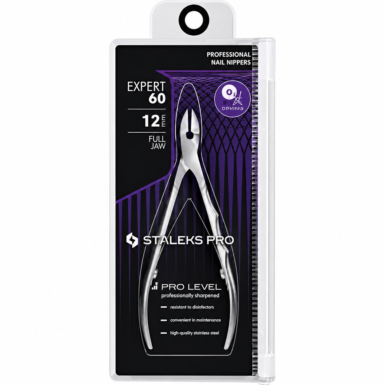Pince à cuticules STALEKS PRO Expert 60 – 12 mm