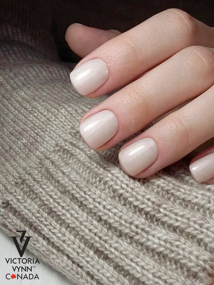 Vernis gel hybride crémeux Pure No. 002 Pearly Glow