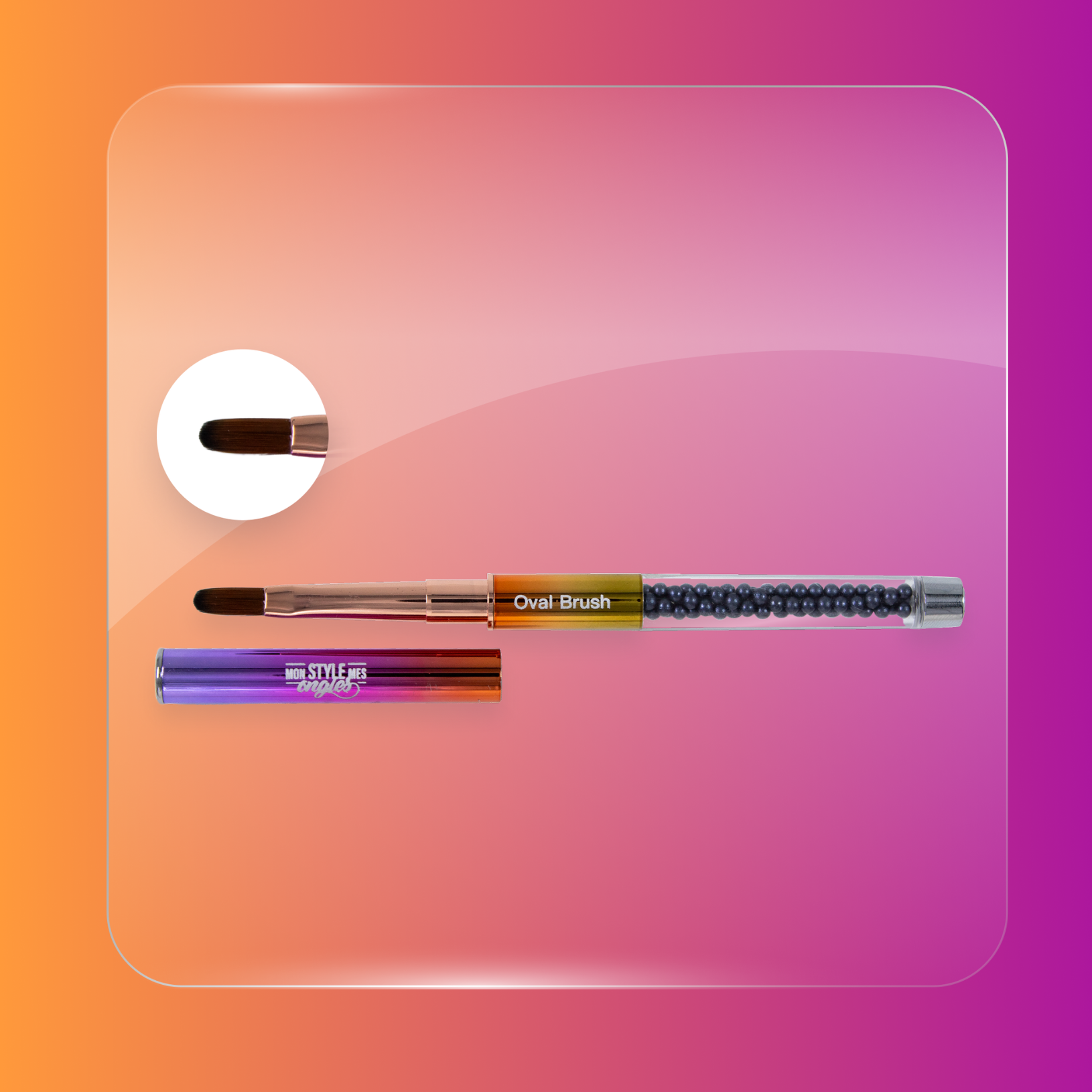 Ensemble de 7 Pinceaux Nail Art Professionnels – Kit Nail Art Complet + 1 Pinceau Gratuit