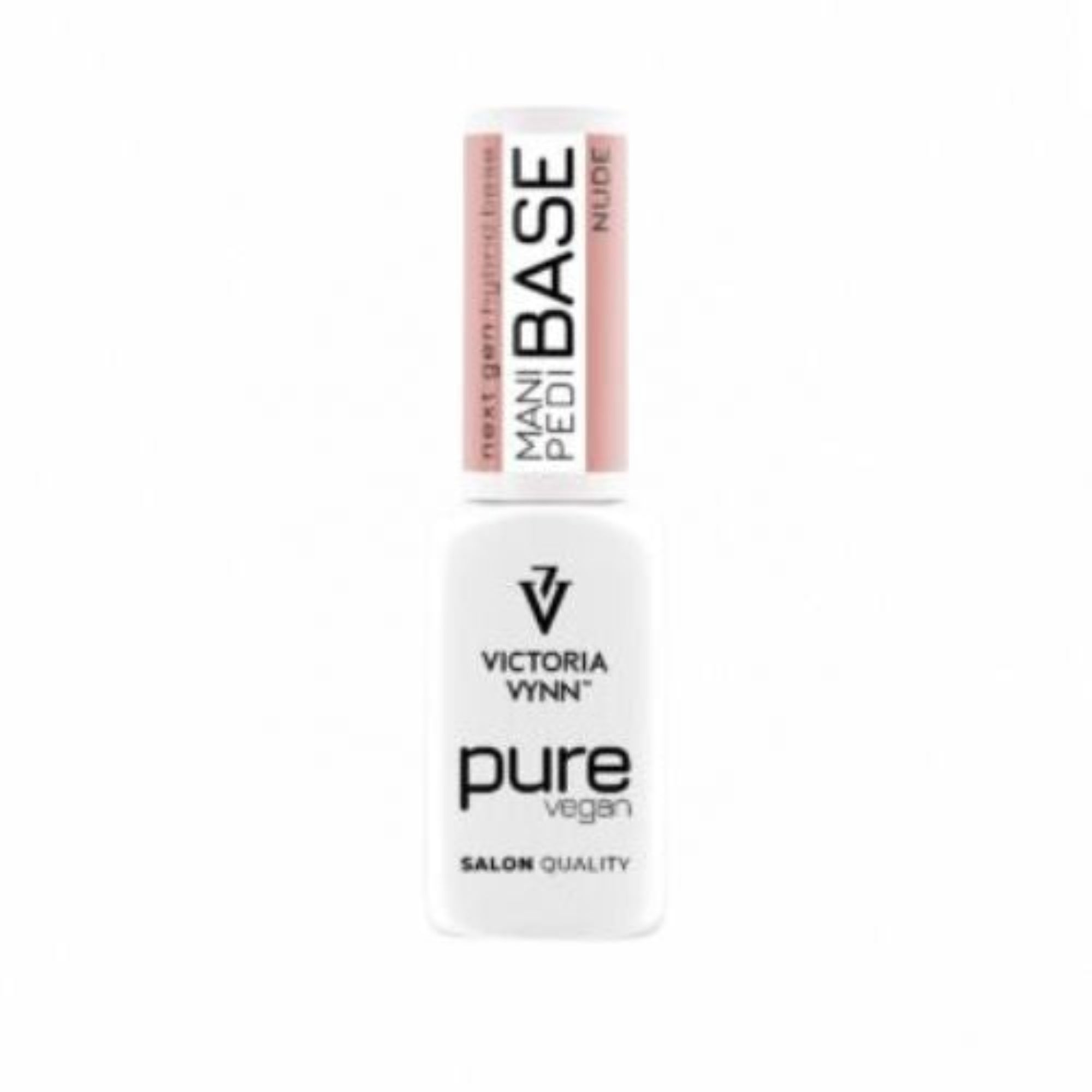 Base Pure Mani Pedi  nude Victoria Vynn 8 ml – Base hybride professionnelle végane pour manucure et pédicure, offrant une excellente adhérence | Mon Style Mes Ongles