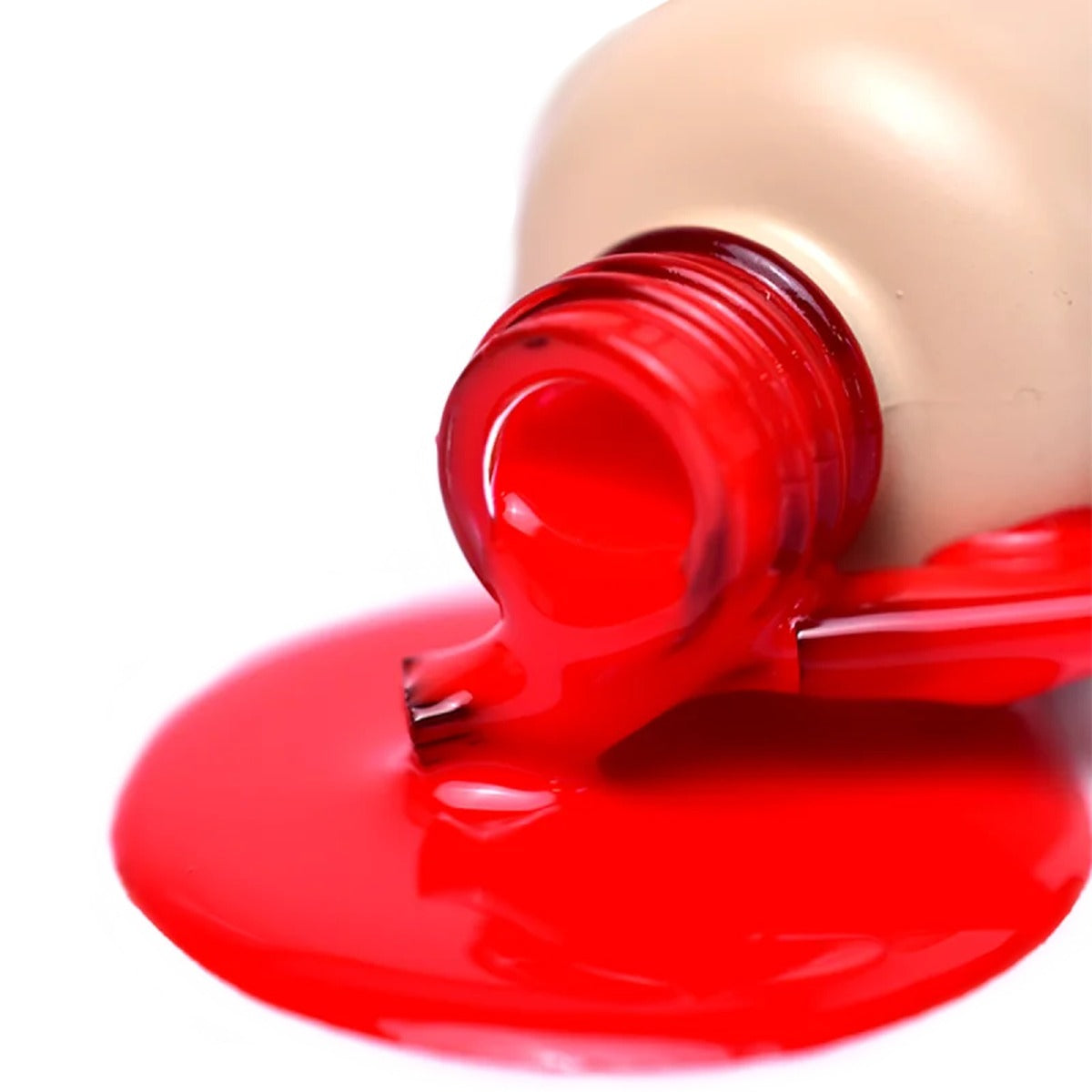 Vernis gel rouge cerise Podolac One Step 08 Cherry de PNB, couleur 3-en-1 pour la pédicure