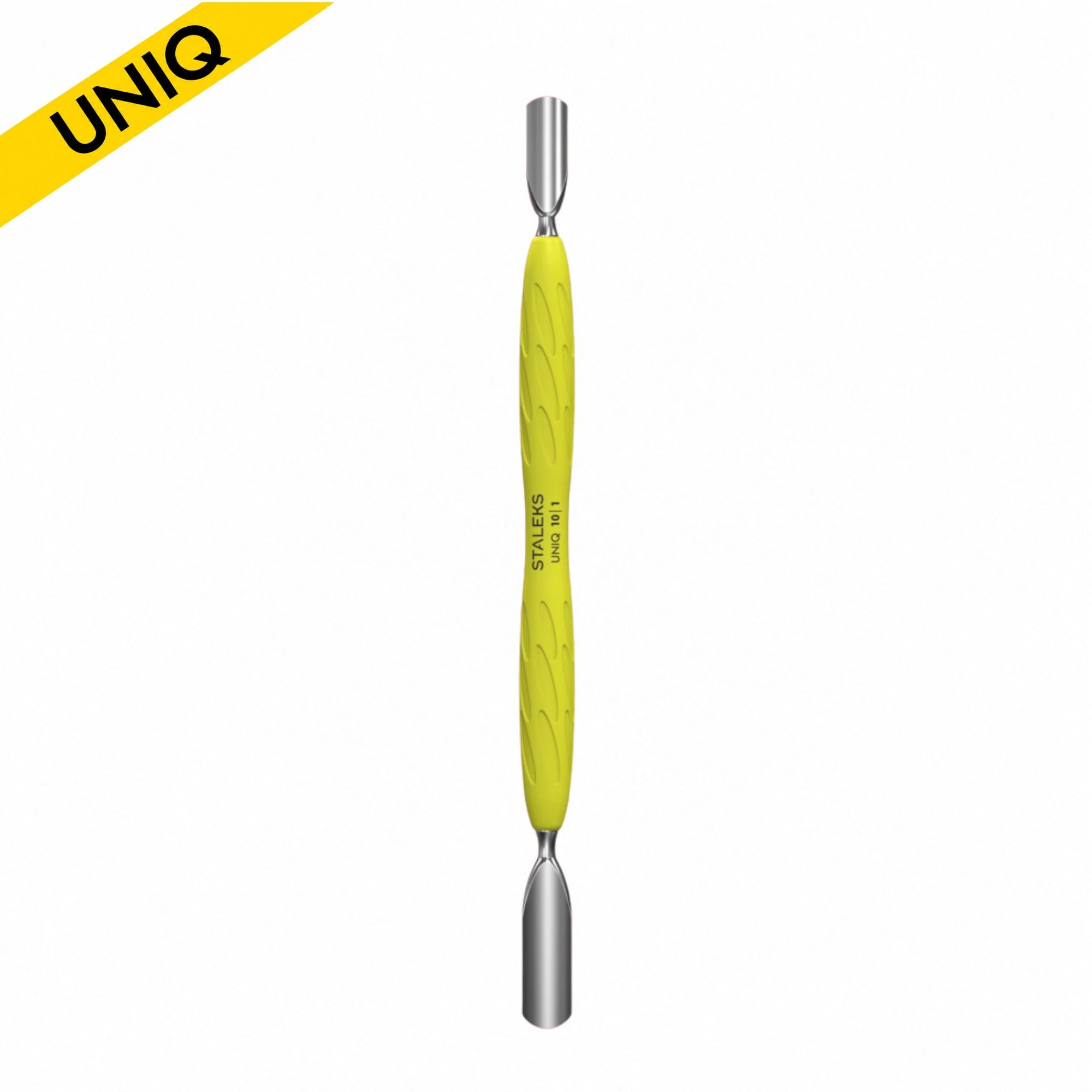 Repousse-manucure Staleks PRO Gummy UNIQ 10 TYPE 1 – Manche Silicone Jaune