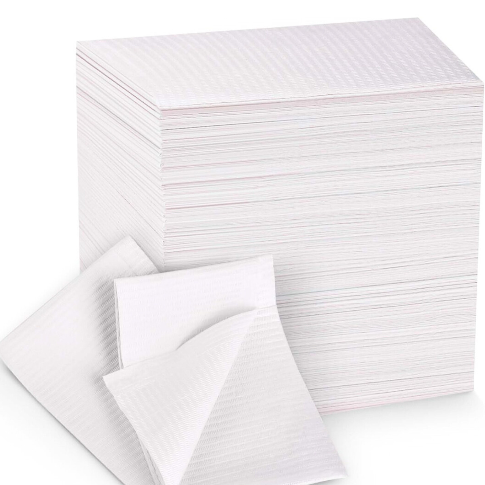 Bavettes de Manucure Jetables – Rose ou Blanche | Hygiène Pro Onglerie