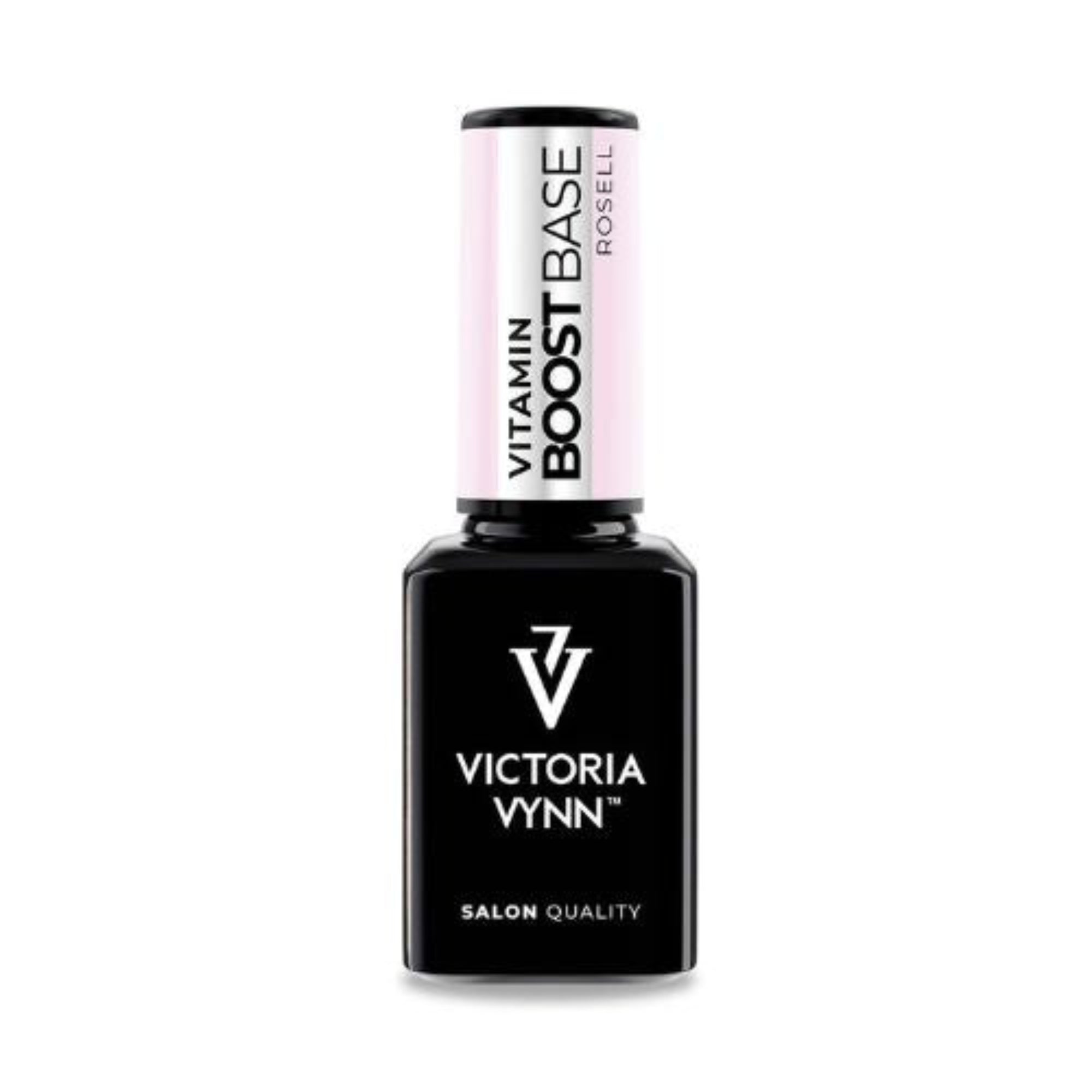 Boost Base roseII Victoria Vynn 15 ml – Base hybride transparente vitaminée avec fibres de verre pour renforcer les ongles naturels | Mon Style Mes Ongles
