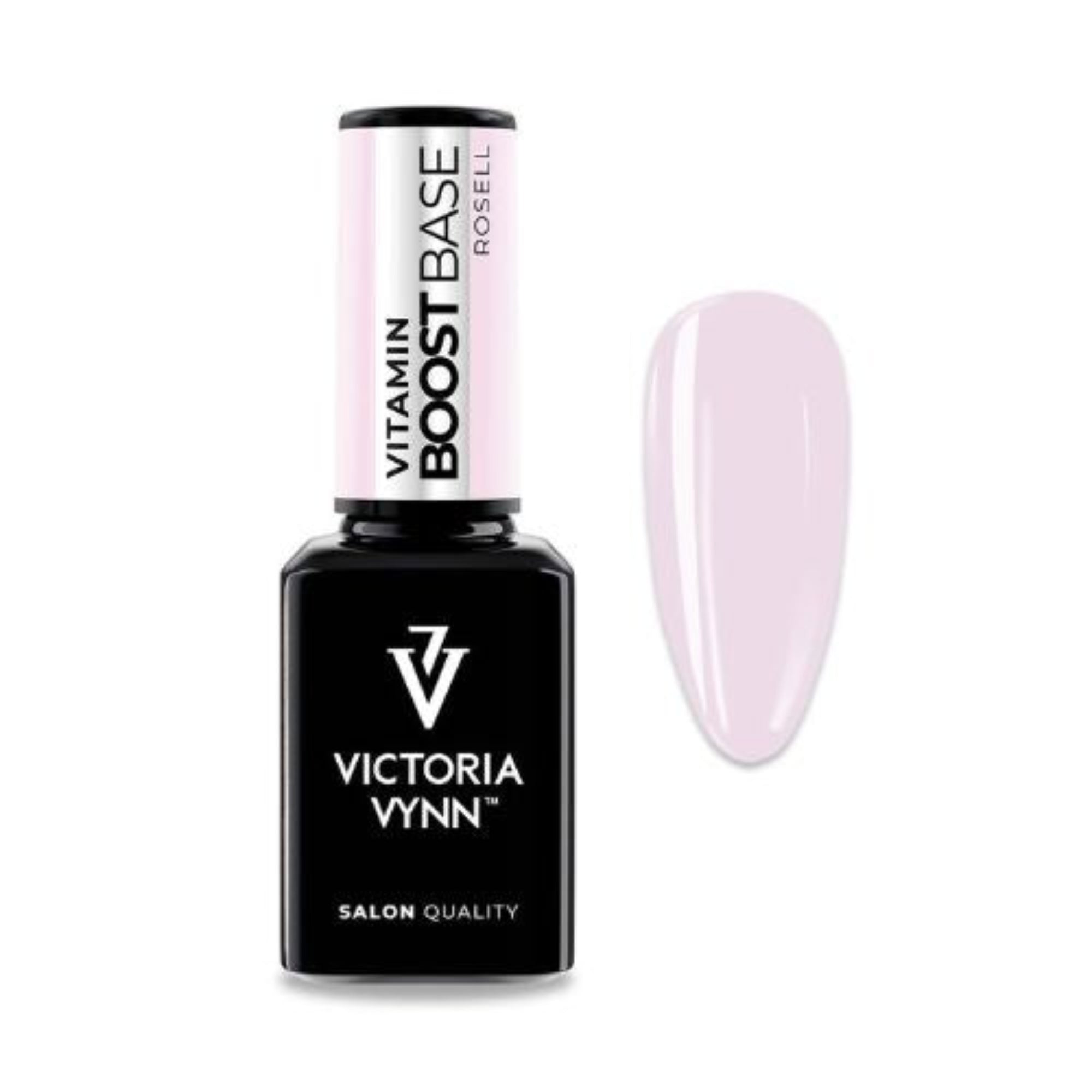 Boost Base roseII Victoria Vynn 15 ml – Base hybride transparente vitaminée avec fibres de verre pour renforcer les ongles naturels | Mon Style Mes Ongles