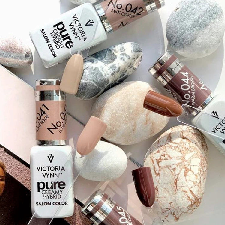 Vernis Gel Pure Creamy No. 043 – Bella Brown | Victoria Vynn