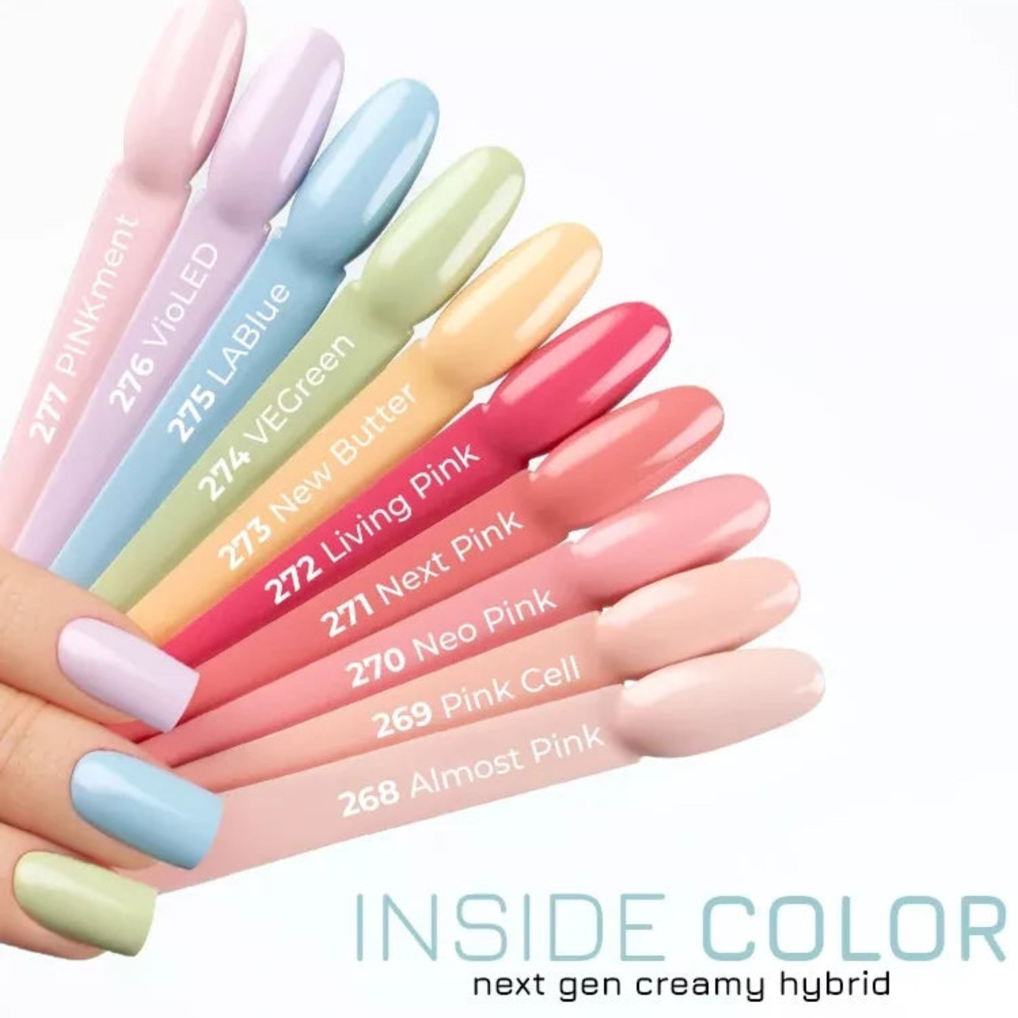manucure gel en vernis pastel a quebec