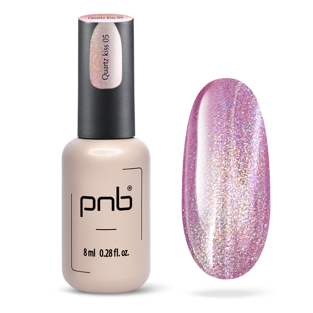 Vernis gel PNB Glamour Cat No. 05 Quartz Kiss 8ml