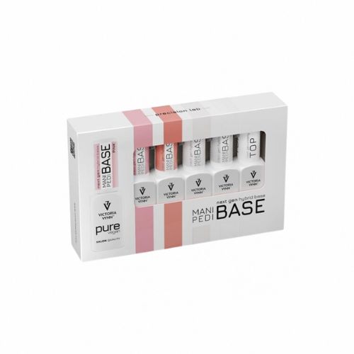 Pure Mani Pedi Base – Coffret Rubber Base & Top Coat | Victoria Vynn