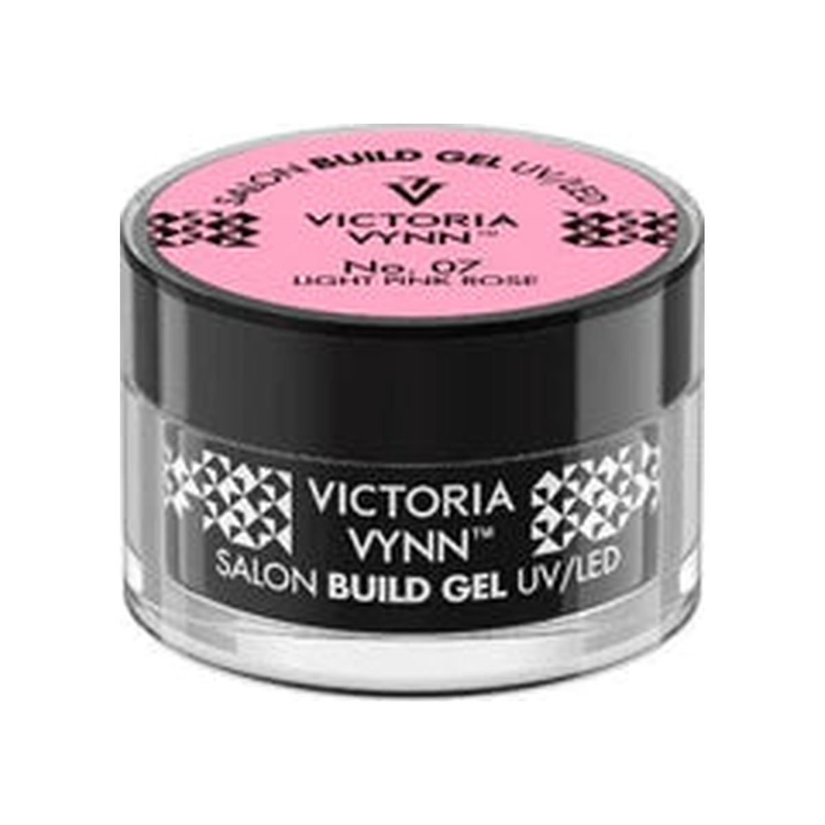 Pot de gel de construction Salon Build Gel Victoria Vynn, no 07 Light Pink Rose.