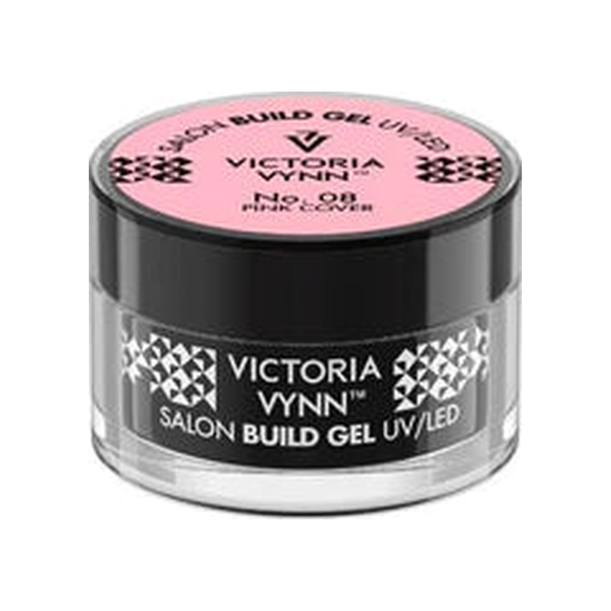 Pot de gel de construction Salon Build Gel Victoria Vynn, no 08 Pink Cover.